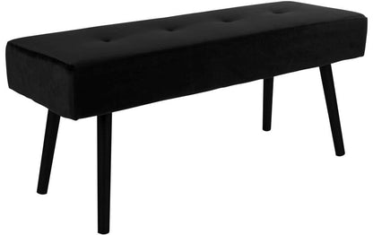 Sitzbank Skiby 100 x 44 cm, Schwarz - MEGART