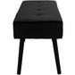 Sitzbank Skiby 100 x 44 cm, Schwarz - MEGART