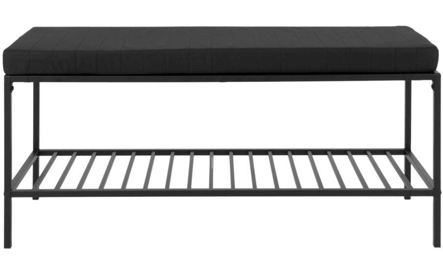 Sitzbank Vita 100 x 48.5 cm, Schwarz - MEGART