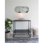 Hocker Alford 37 x 35.5 cm, Schwarz/Weiss - MEGART