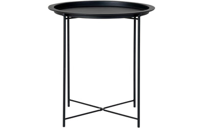 Beistelltisch Bastia 50.5 x 46.8 cm, Schwarz - MEGART