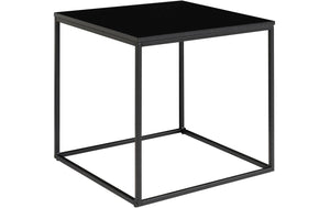 Beistelltisch Vita 45 x 45 cm, Schwarz - MEGART