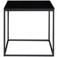 Beistelltisch Vita 45 x 45 cm, Schwarz - MEGART