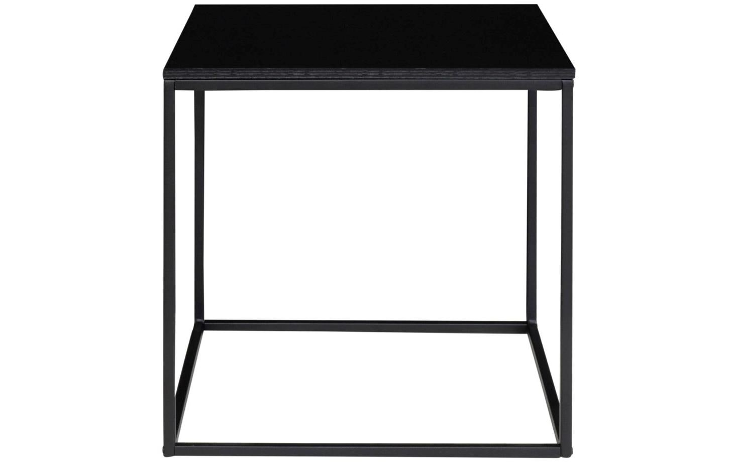 Beistelltisch Vita 45 x 45 cm, Schwarz - MEGART