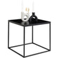 Beistelltisch Vita 45 x 45 cm, Schwarz - MEGART