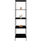 Regal Vita 170 x 51 cm, Schwarz - MEGART
