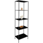 Regal Vita 170 x 51 cm, Schwarz - MEGART