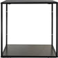 Wandregal Vita 36 x 36 cm, Schwarz - MEGART