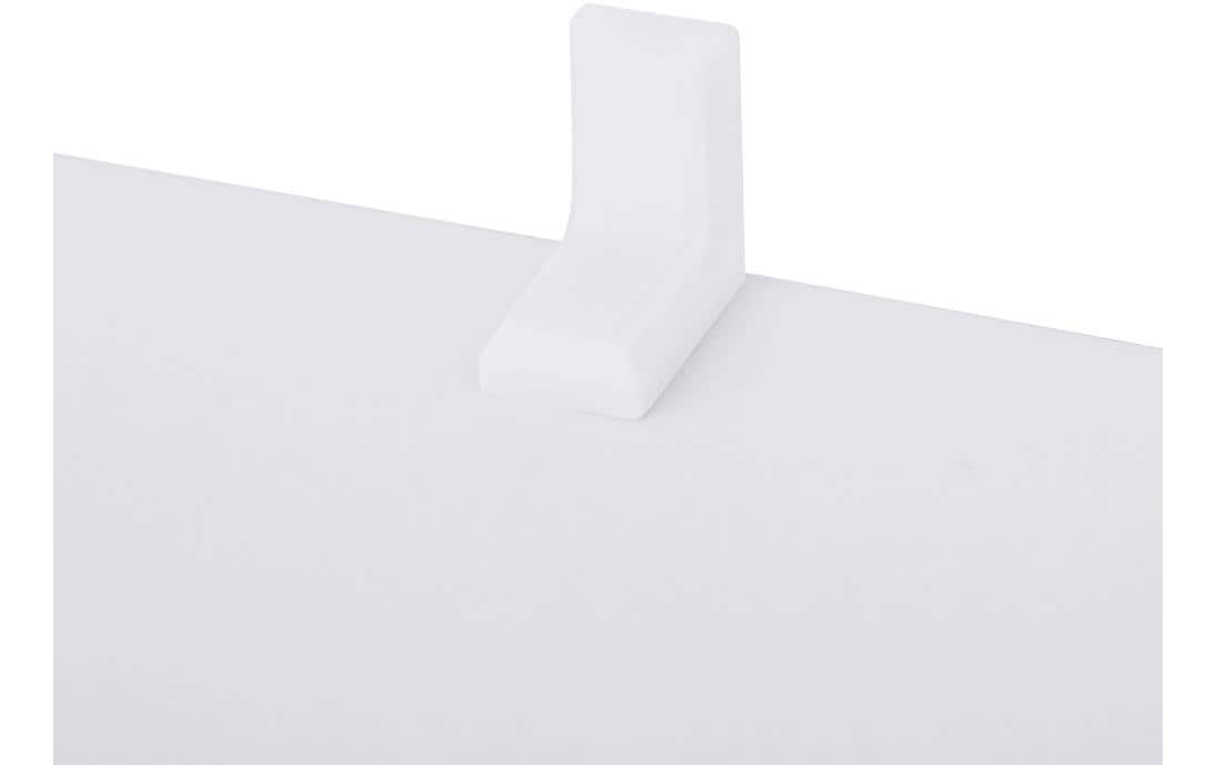 Regal mit 6 Fächern 97.5 x 97.5 cm, Weiss - MEGART