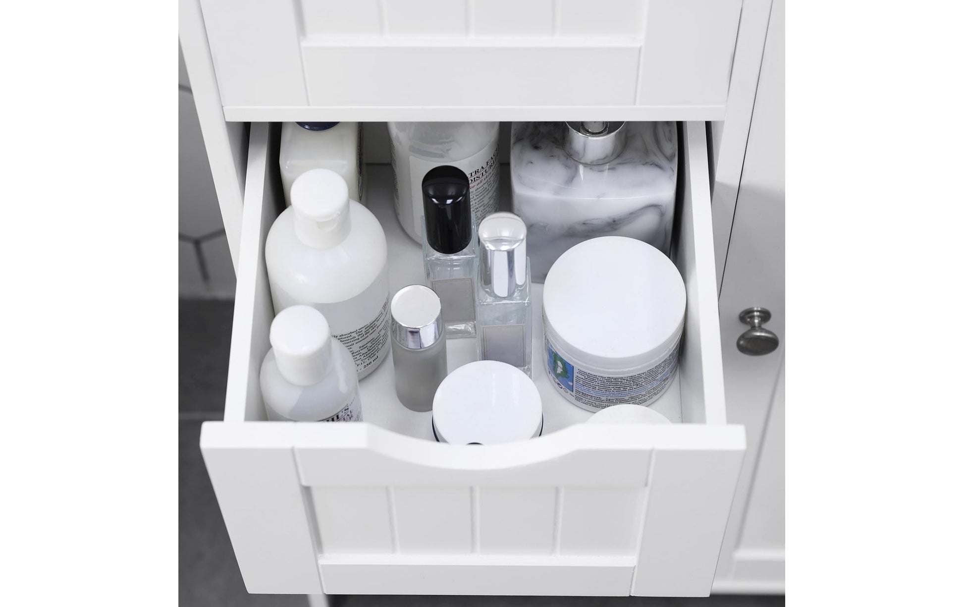 Kommode 55 x 81 cm, Weiss - MEGART