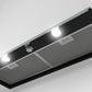 Serie 4, Integrierte Designhaube, 90 cm, Klarglas DBB96AF60 - MEGART