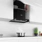 Serie 4, Integrierte Designhaube, 60 cm, Klarglas DBB66AF60 - MEGART