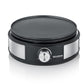 Fondue - Set All - in - One 11 Teile, Schwarz/Silber - MEGART