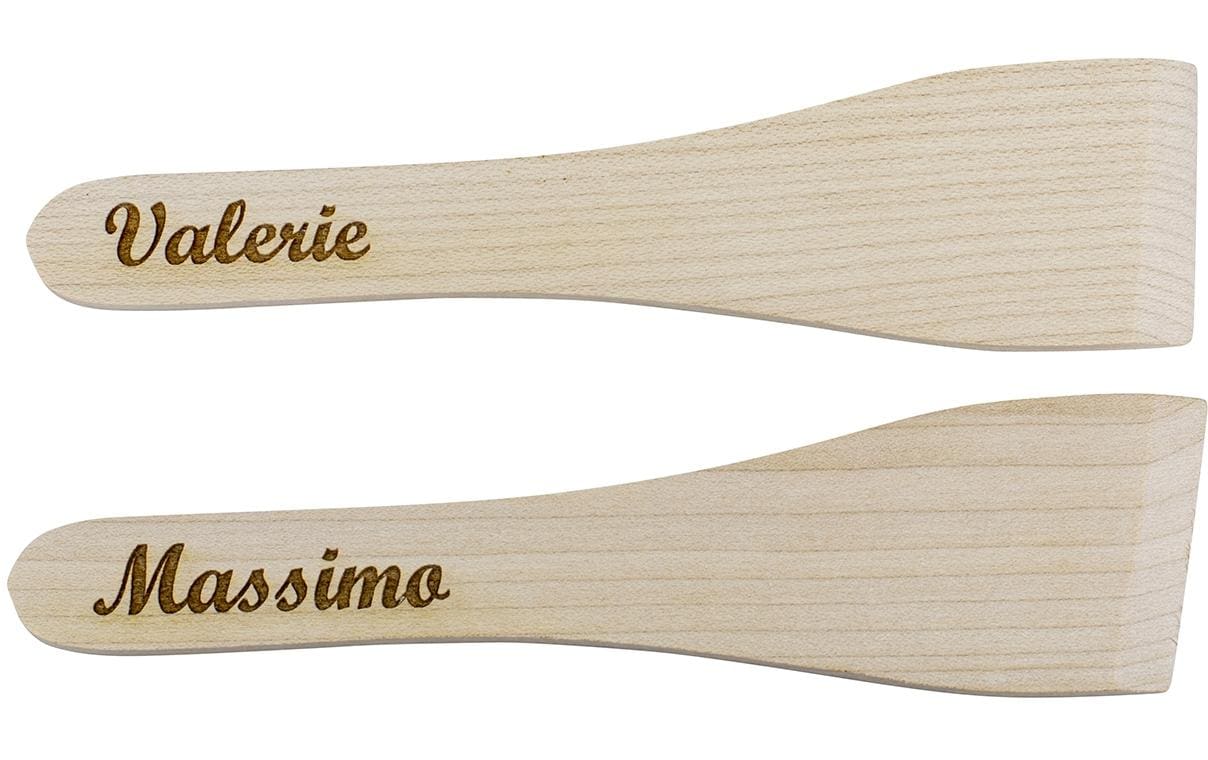Raclette - Spachtel Element personalisierbar 6 Stück - MEGART