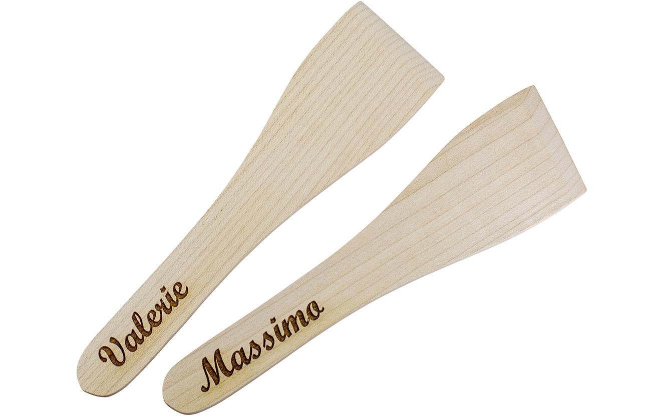 Raclette - Spachtel Element personalisierbar 6 Stück - MEGART