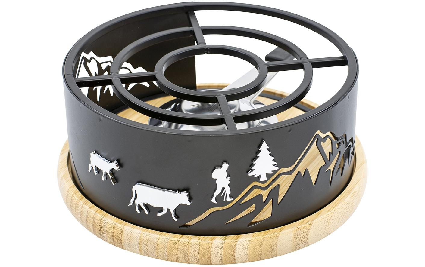 Fondue - Rechaud Magnetic Mountain Schwarz - MEGART