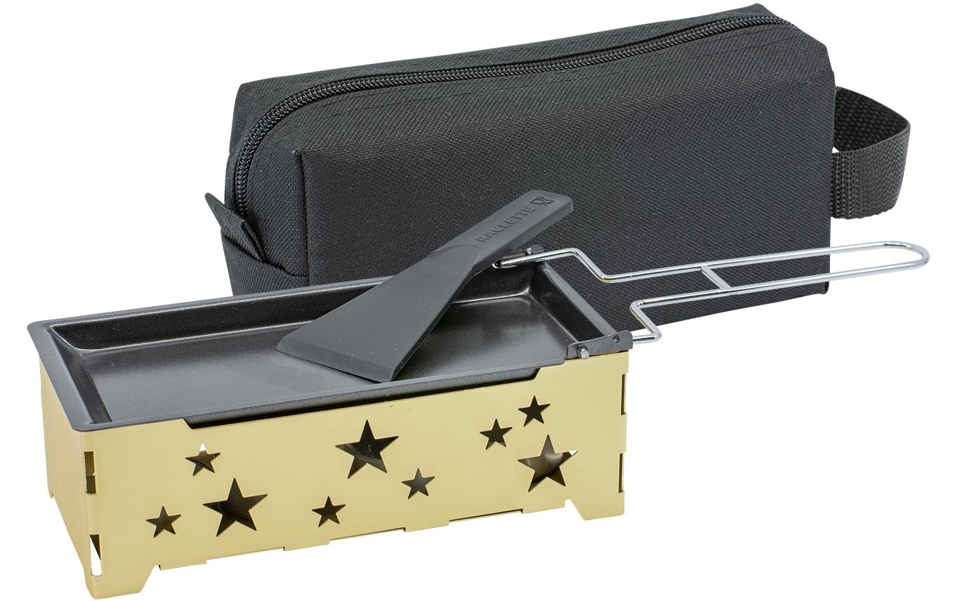 Teelicht - Raclette 2go Golden Star Gold/Schwarz - MEGART
