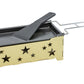 Teelicht - Raclette 2go Golden Star Gold/Schwarz - MEGART