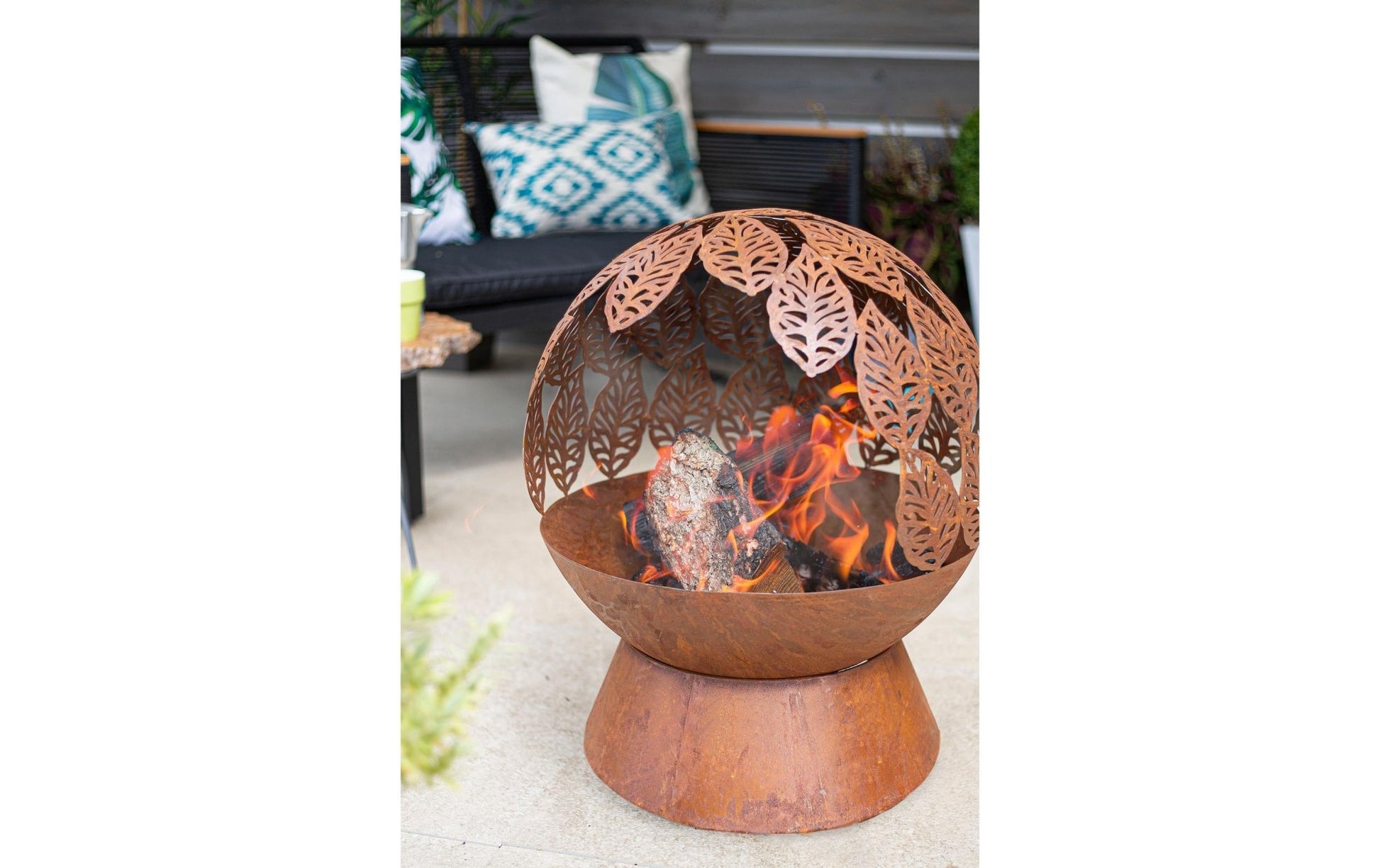 La Hacienda Feuerstelle Leaves - MEGART