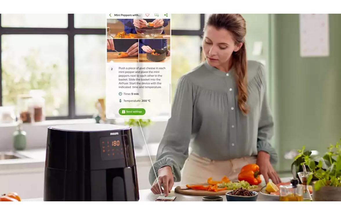Heissluft - Fritteuse Essential Airfryer XL HD9280/91 1.2 kg - MEGART
