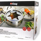 Fondue - Topf Gstaad Silber - MEGART