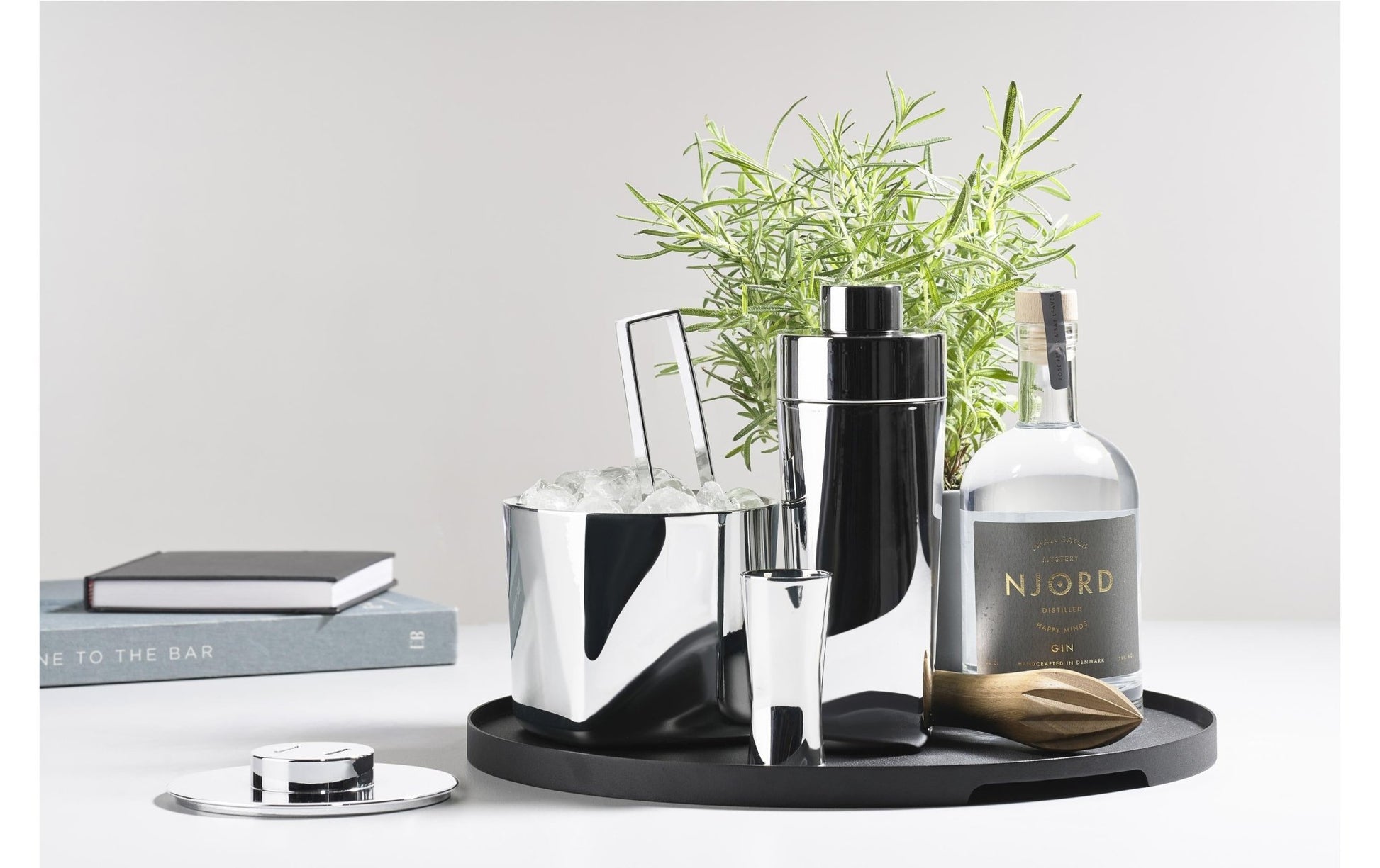 Eiswürfelbehälter Rocks Silber - MEGART