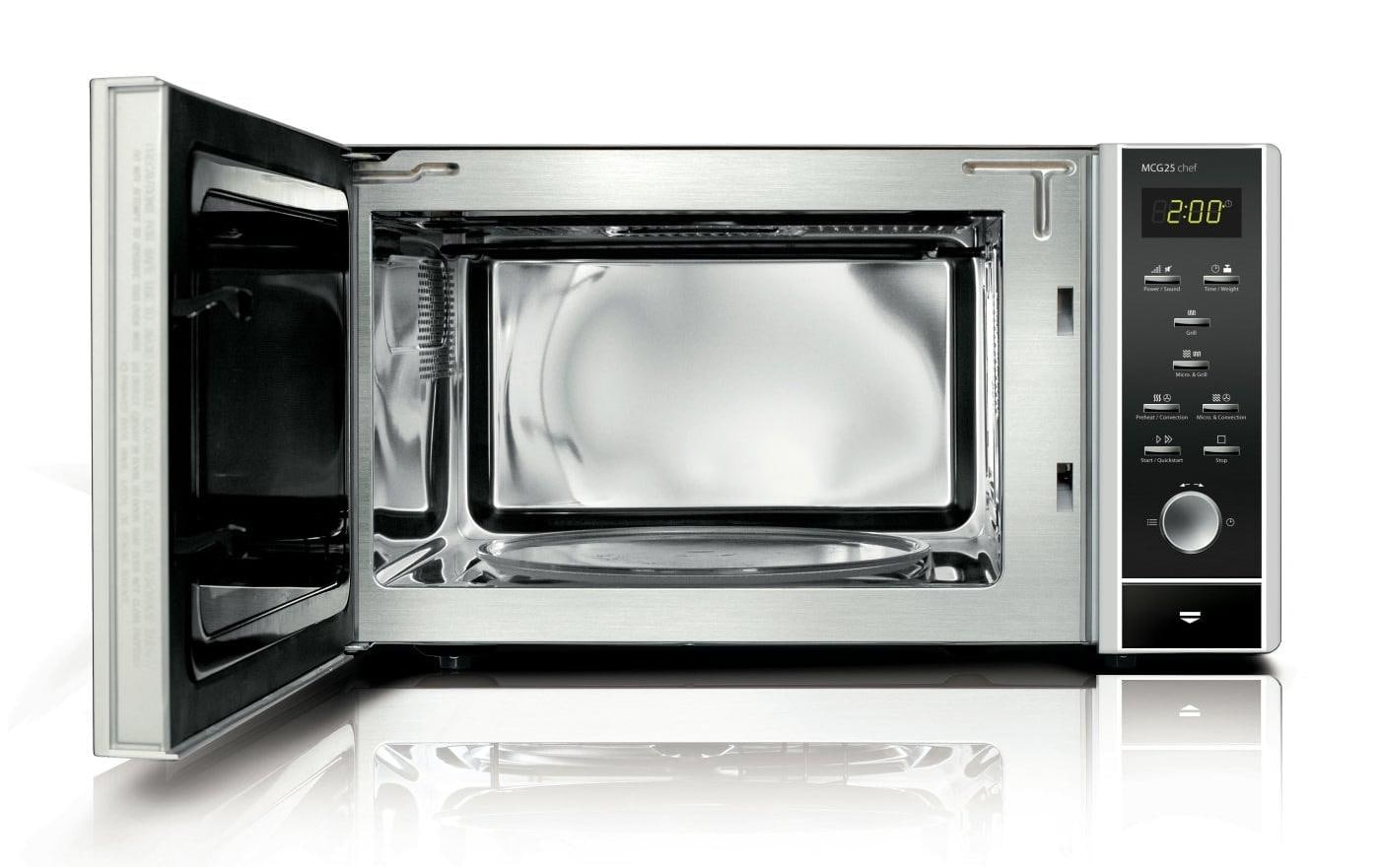 Mikrowelle MCG 25 chef Silber - MEGART