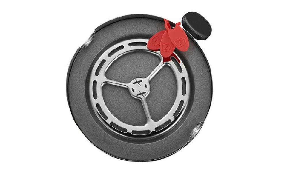 Wasserkocher Quiet 1.7 l, Silber - MEGART