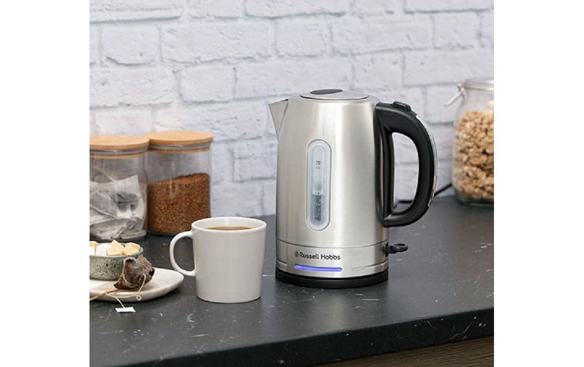 Wasserkocher Quiet 1.7 l, Silber - MEGART