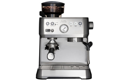 Siebträgermaschine Grind & Infuse Perfetta Silber - MEGART