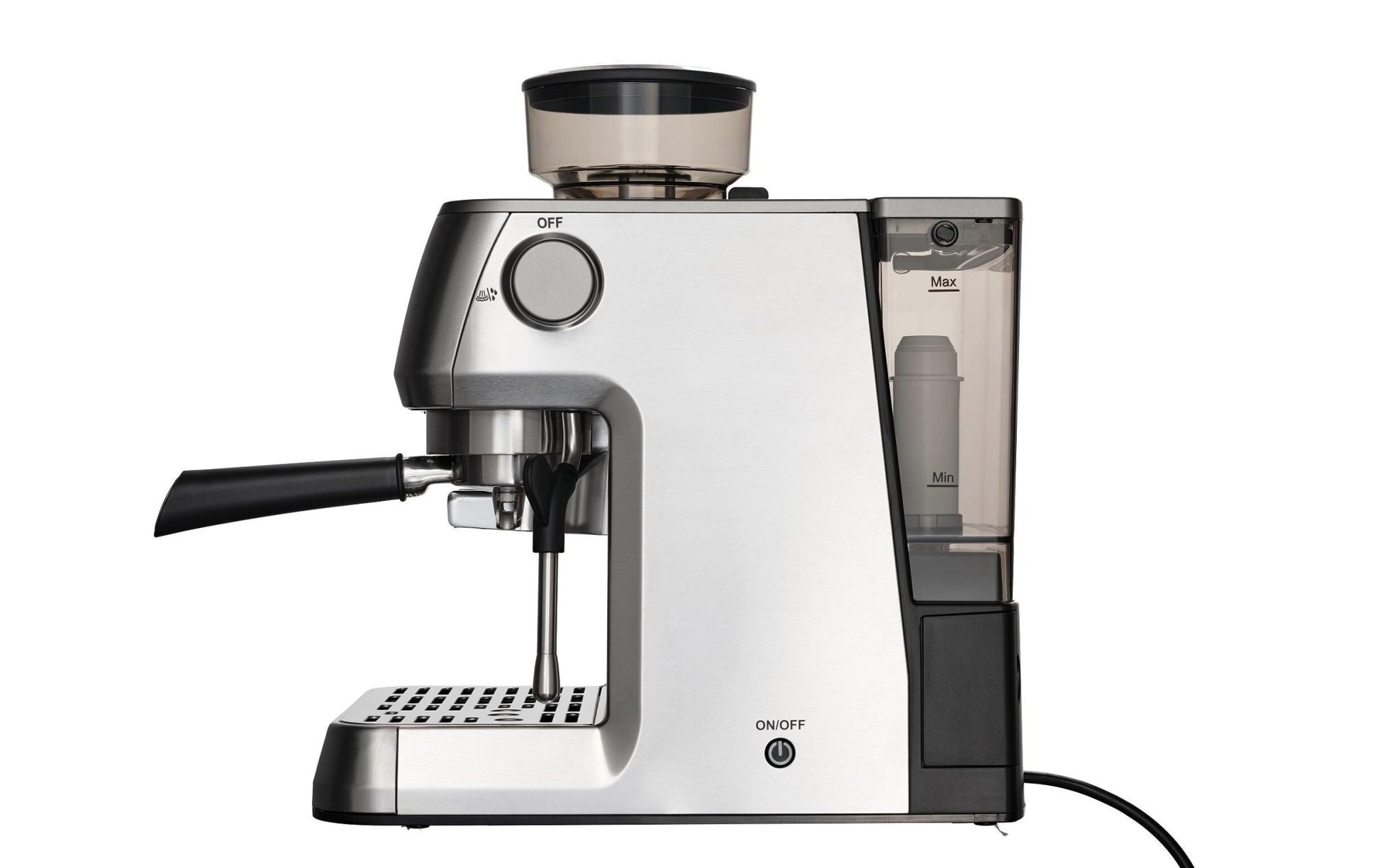Siebträgermaschine Grind & Infuse Perfetta Silber - MEGART