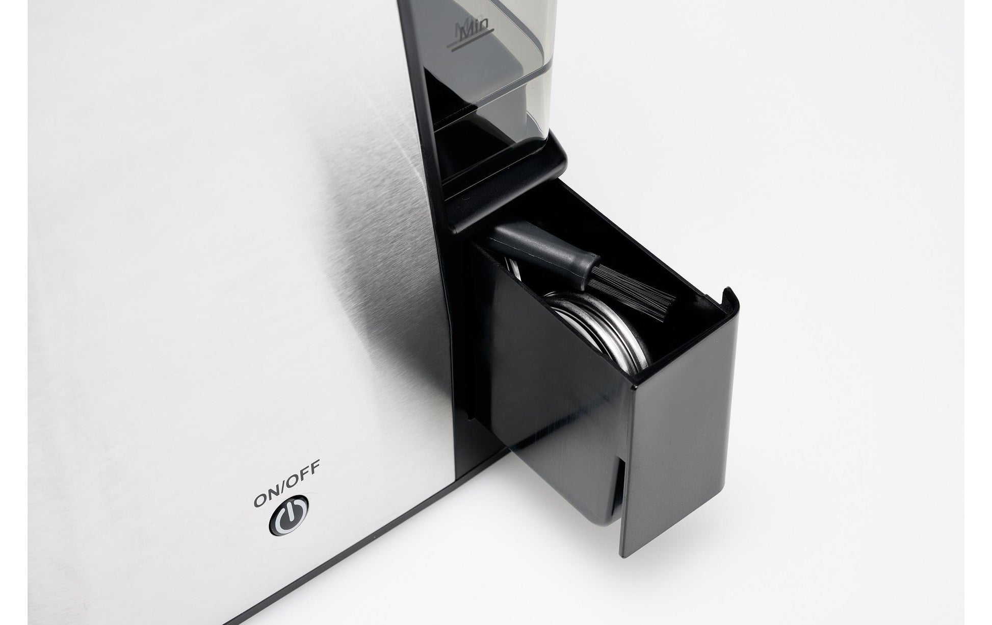 Siebträgermaschine Grind & Infuse Perfetta Silber - MEGART