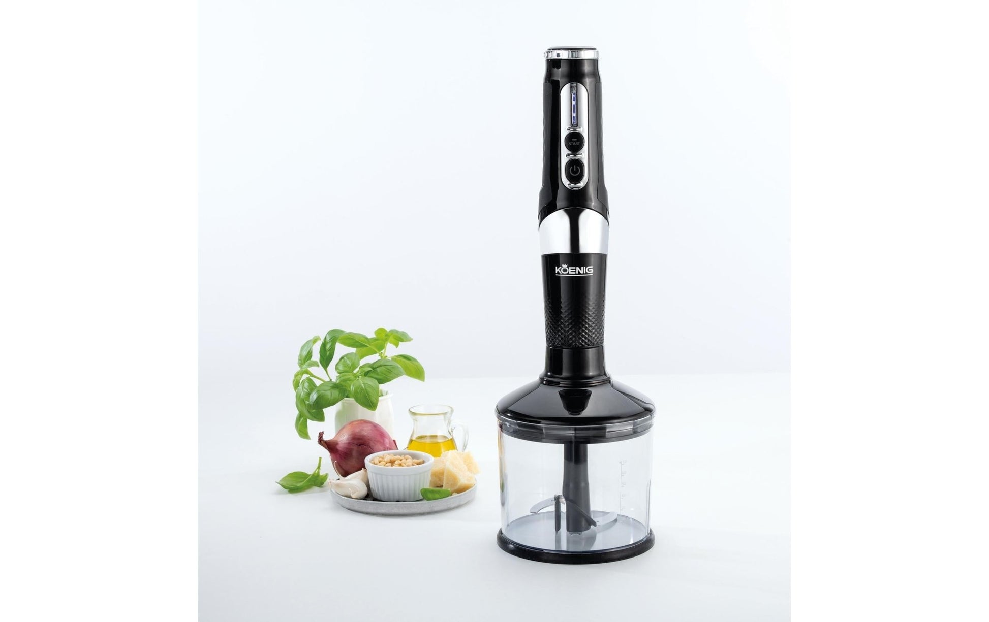 Stabmixer B04117 Schwarz/Silber - MEGART