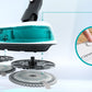 Akku - Staubsauger 2in1 Saugen & Wischen, Unlimited 7 ProHygienic Aqua, Weiss, BKS71HYG1 - MEGART