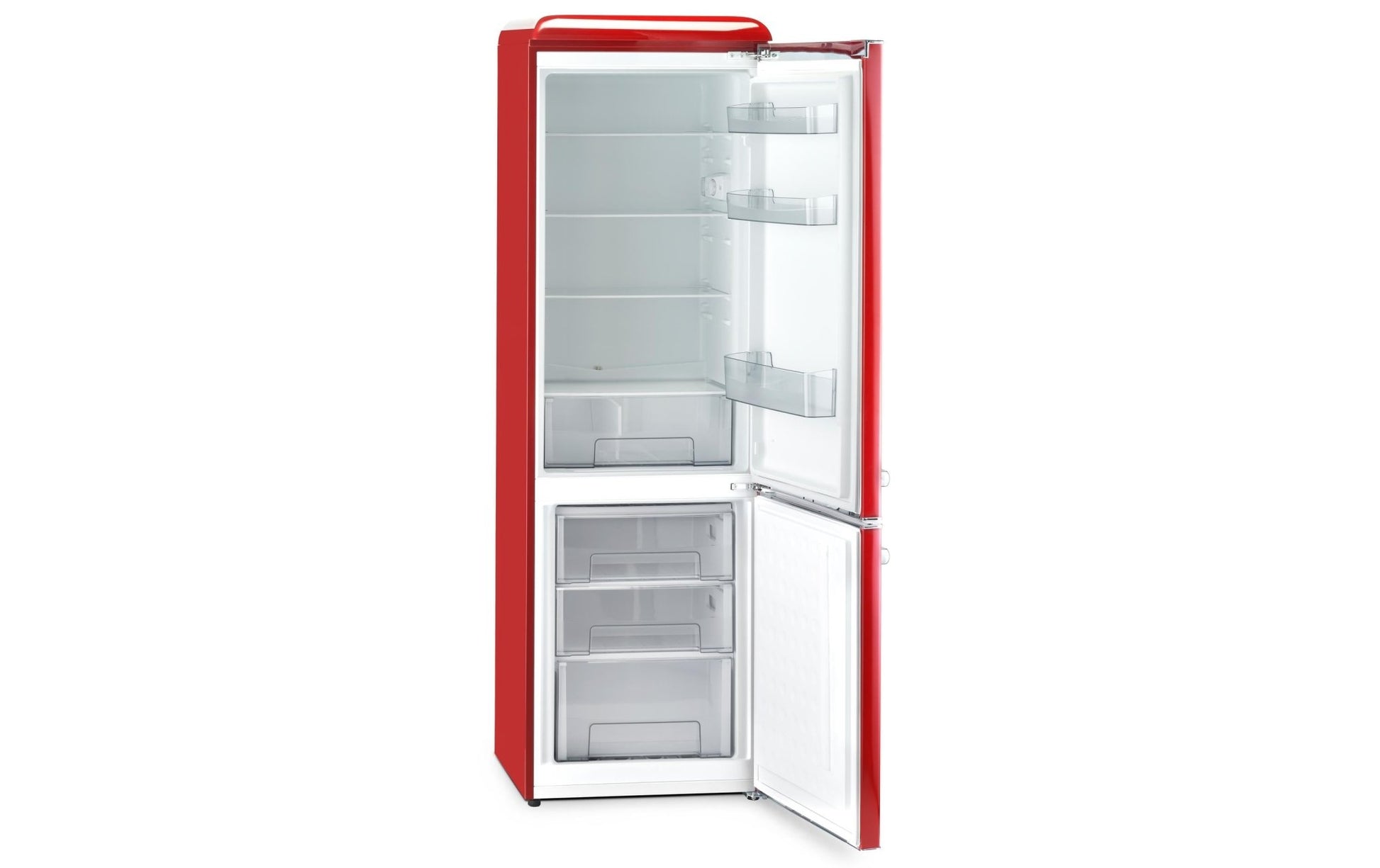 Kühl - Gefrierkombination Frescolino Classic 300 Rot - MEGART