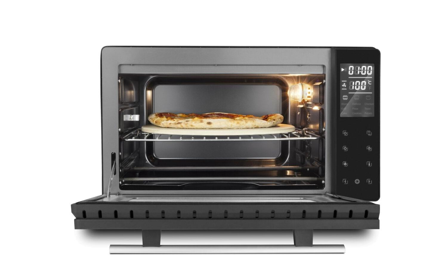 Backofen TO 26 Electronic 26 l, Schwarz - MEGART
