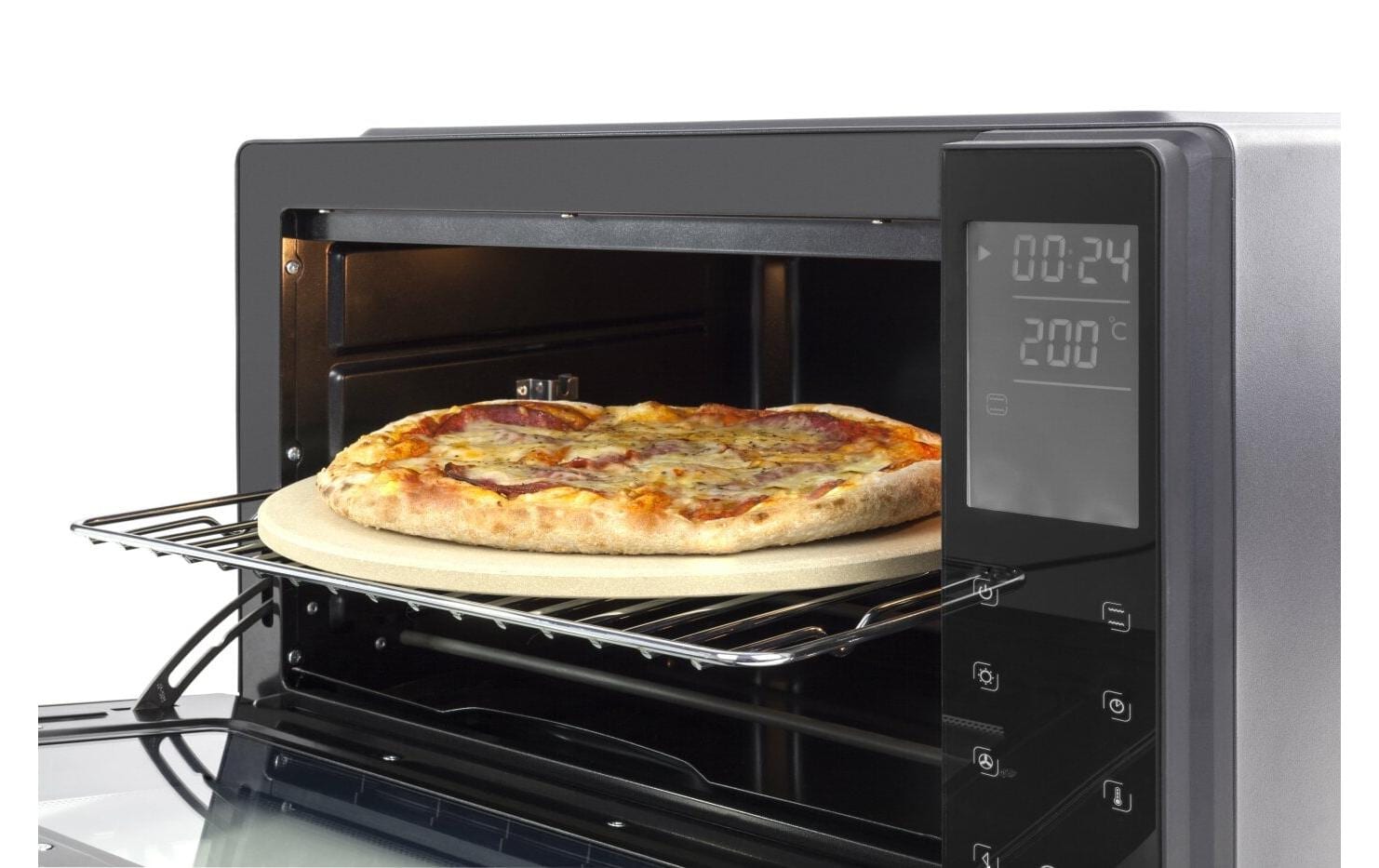 Backofen TO 26 Electronic 26 l, Schwarz - MEGART