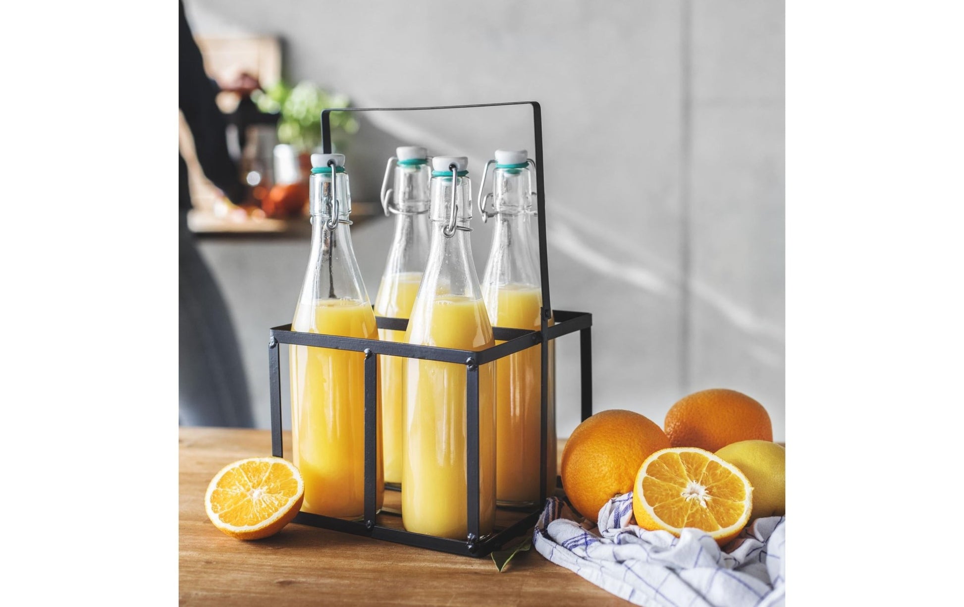 Saftpresse Home Culture Schwarz/Silber - MEGART