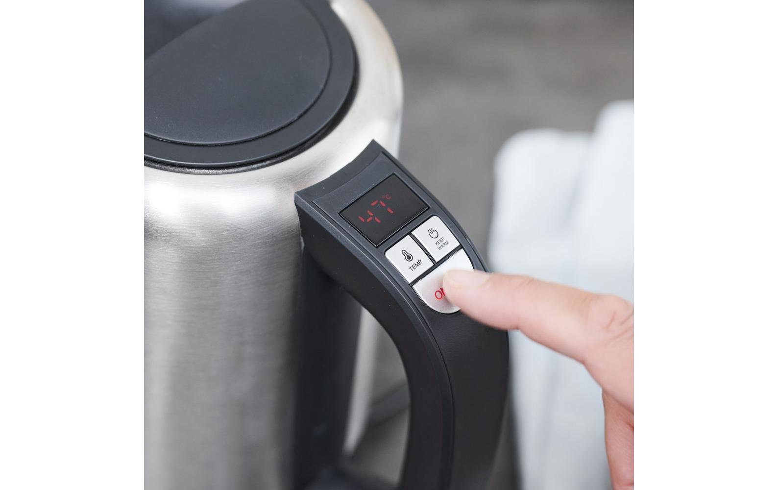Wasserkocher Mini 1 l, Silber - MEGART