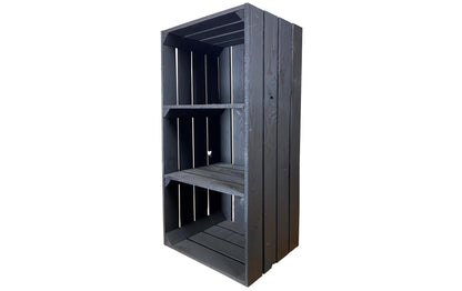 Regal Vintage Schwarz 40 x 75 cm - MEGART