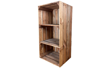 Regal Vintage Shabby Hellbraun 40 x 75 cm - MEGART
