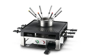 Combinazione raclette Combi-Grill 3 in 1