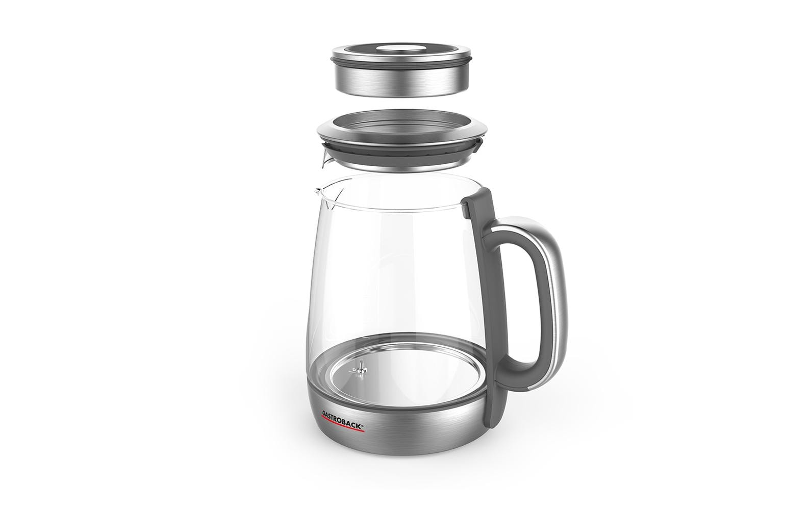 Tee - und Wasserkocher Advanced Plus Silber - MEGART