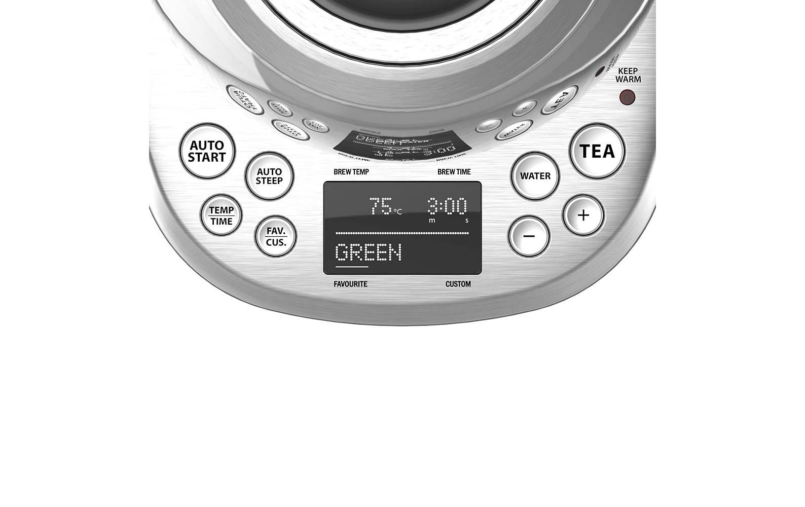Tee - und Wasserkocher Advanced Plus Silber - MEGART