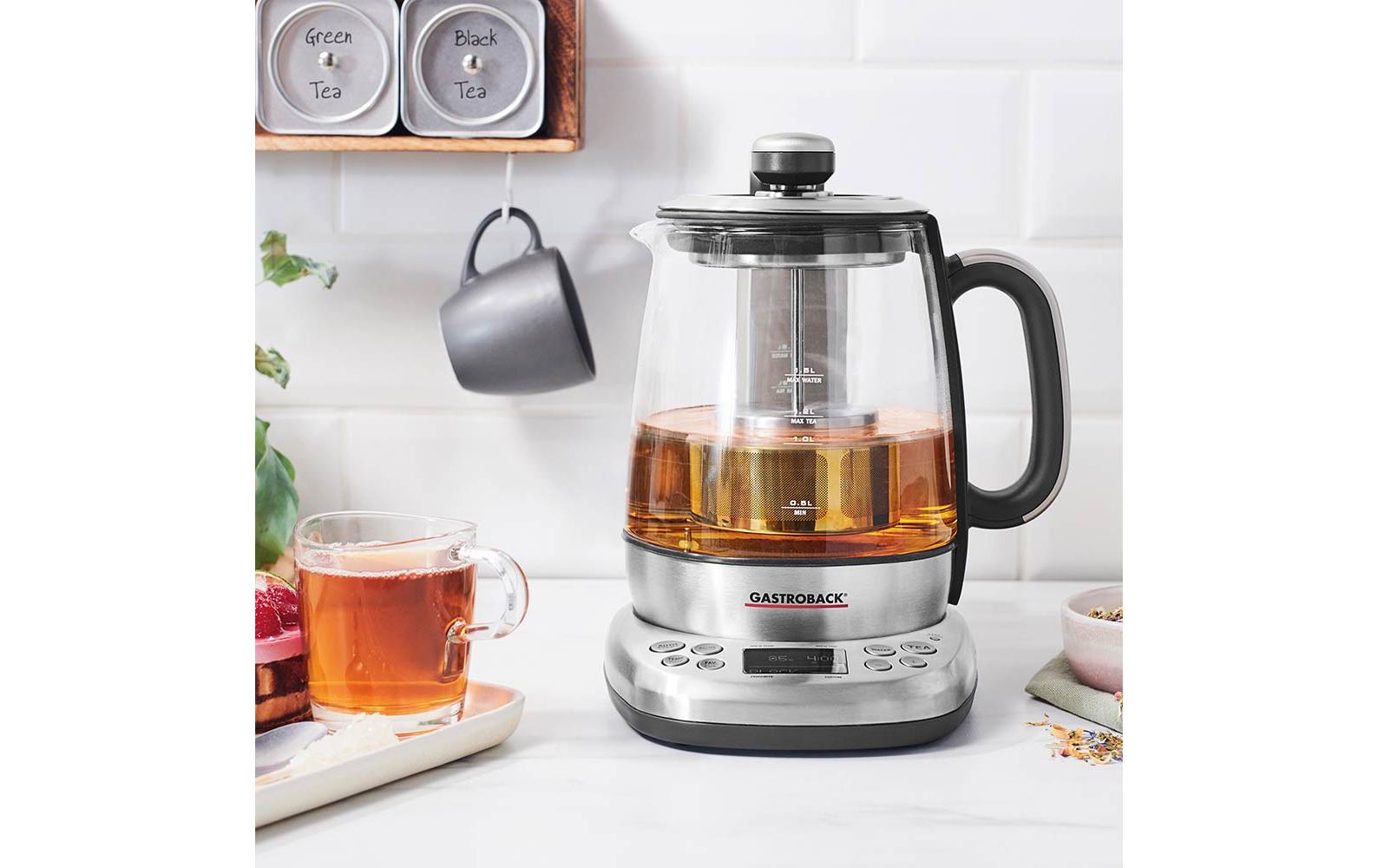 Tee - und Wasserkocher Advanced Plus Silber - MEGART