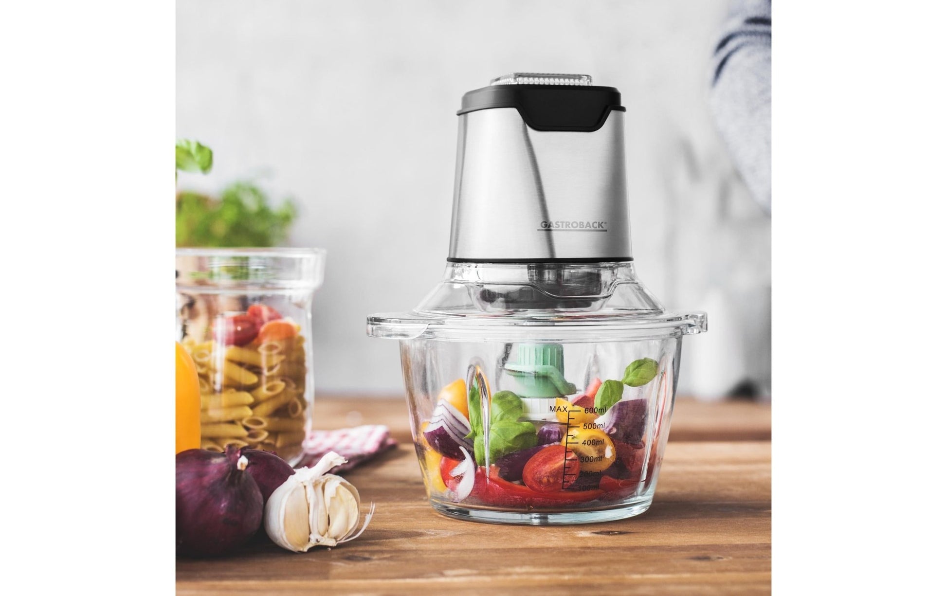 Zerkleinerer Mini Chopper Plus Silber - MEGART