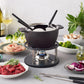 Fondue - Caquelon Allround Schwarz - MEGART