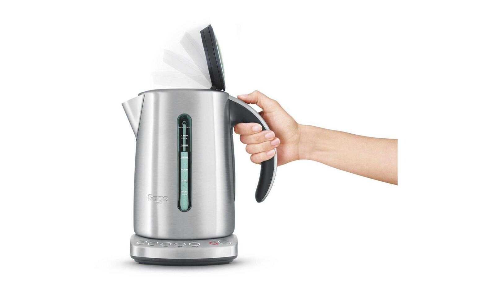 Wasserkocher Smart Kettle 1.7 l, Silber - MEGART