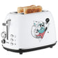 Toaster Street Art Weiss - MEGART