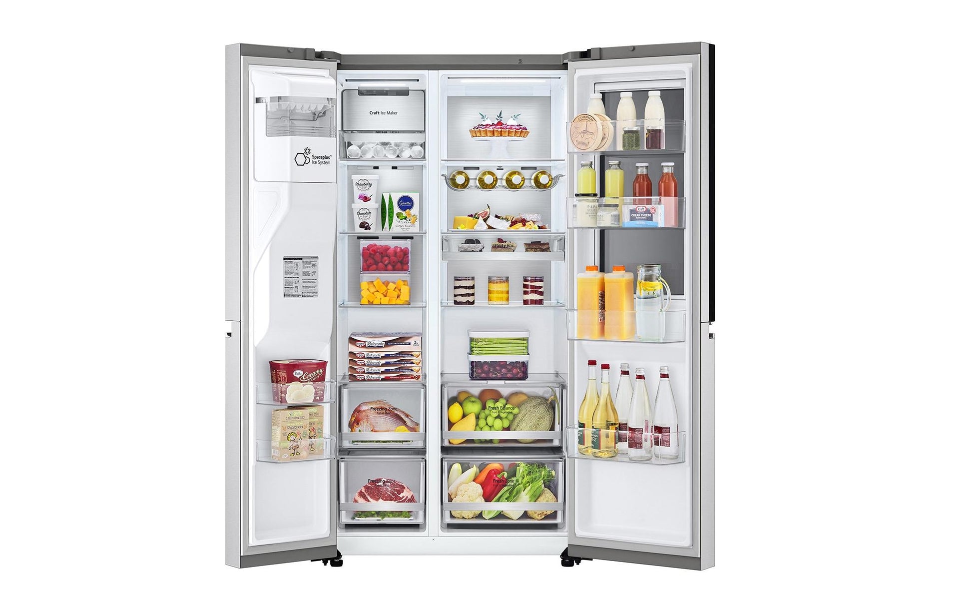 Foodcenter GSXV90BSDE Brushed Steel - MEGART